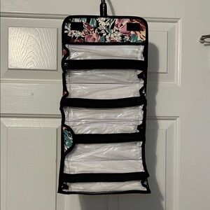 Vintage Avon Makeup Cosmetic Floral Bag with handle - never used